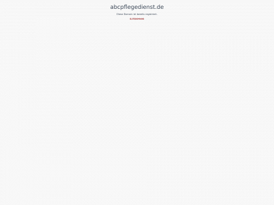 abcpflegedienst.de snapshot