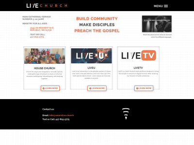 wearelive.church snapshot