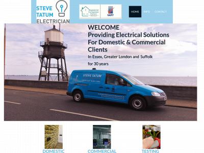 stevetatum-electrician.co.uk snapshot