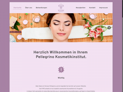 pellegrino-kosmetik.de snapshot