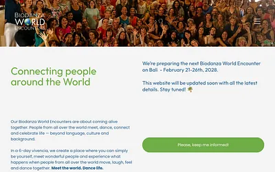 biodanzaworld.com snapshot