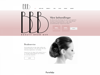 beautybrowbar.no snapshot