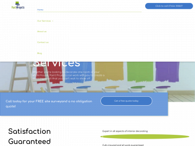 paintprojects.co.uk snapshot