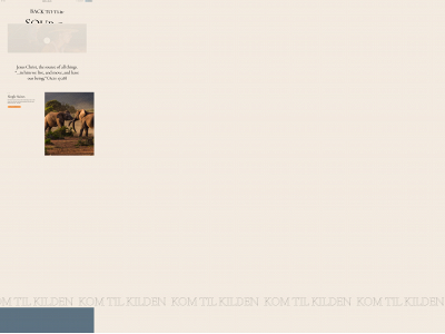 kilden.church snapshot