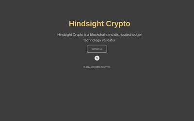 hindsightcrypto.com snapshot