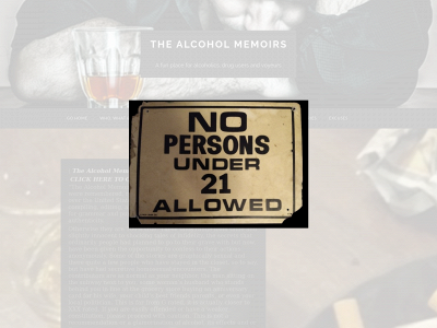 thealcoholmemoirs.com snapshot