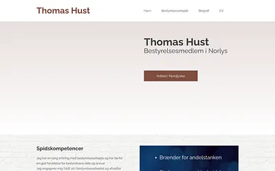 thomashust.dk snapshot