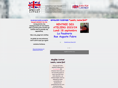 englishcorner.fr snapshot