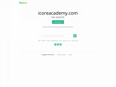icoreacademy.com snapshot
