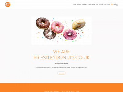 priestleydonuts.co.uk snapshot