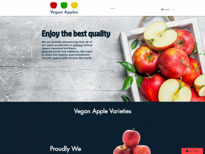 veganapples.com snapshot