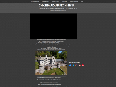 chateaudupuech.fr snapshot