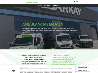 www.ambulanciasbujarkay.com snapshot