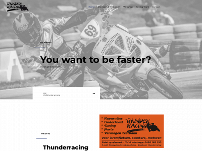 thunderracing.be snapshot