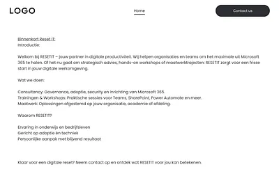 resetit.nl snapshot