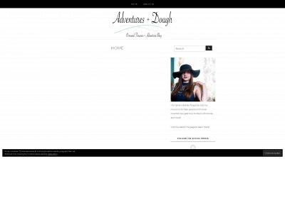 adventuresanddough.com snapshot