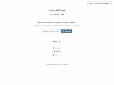 smartlifestore.es snapshot