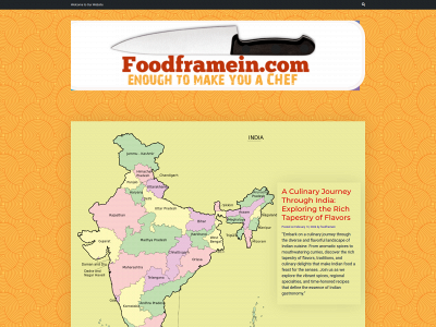 foodframein.com snapshot