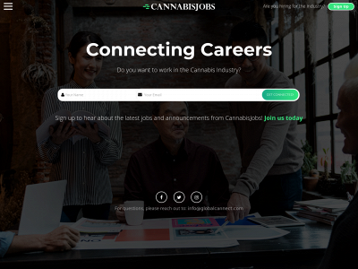 cannabisjobs.careers snapshot