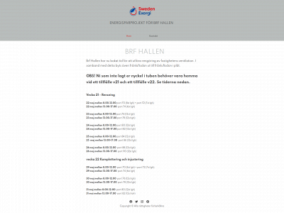 brfhallenenergisparprojekt.se snapshot