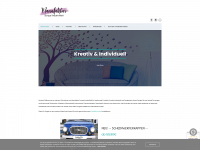 sonjas-kreativwelt.de snapshot