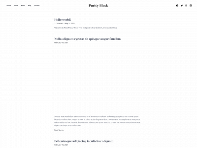 purityblack.com snapshot
