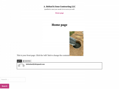 aheltzelandsonscontracting.com snapshot