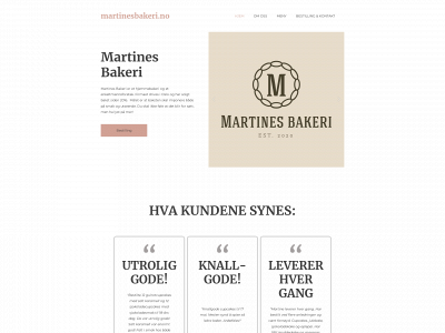 martinesbakeri.no snapshot