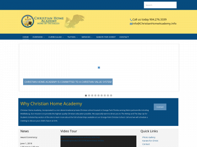 christianhomeacademy.info snapshot