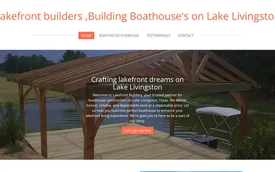 lakefrontbuilders.com snapshot