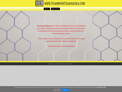 teamsportzaragoza.com snapshot