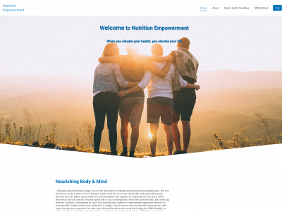 nutritionempowerment.net snapshot