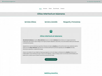 www.clubvetsalamanca.net snapshot