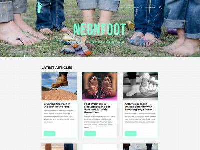 neonfoot.com snapshot