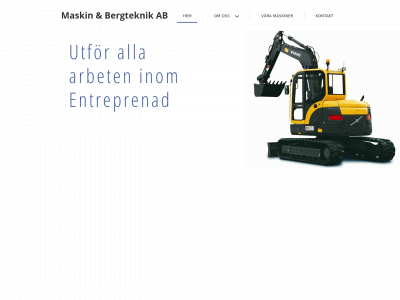 maskinbergteknik.se snapshot