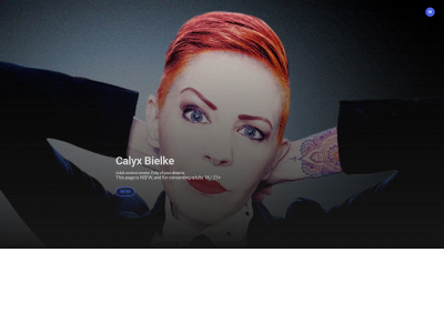 calyxbielke.com snapshot