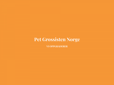 petgrossisten.no snapshot
