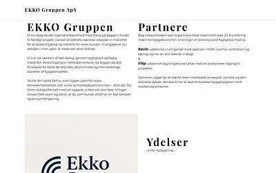 ekkogruppen.dk snapshot