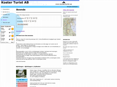 kosterturist.se snapshot