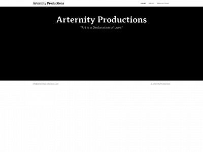 arternityproductions.com snapshot