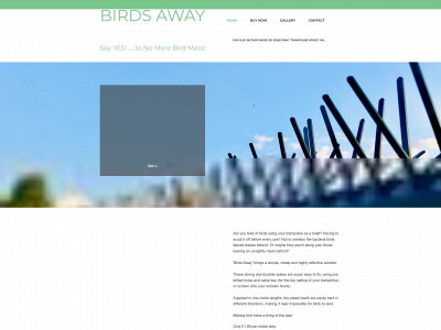 birdsaway.co.uk snapshot
