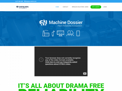 machinedossier.com snapshot
