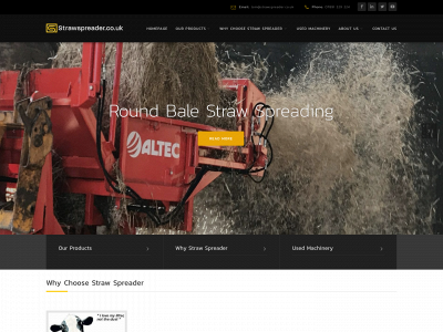 strawspreader.co.uk snapshot