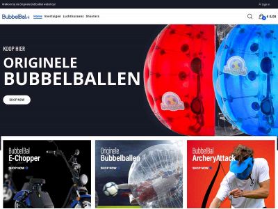 bubbelbalshop.nl snapshot