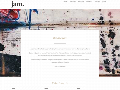 agencyjam.com snapshot