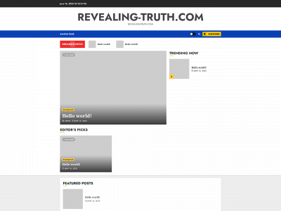 revealing-truth.com snapshot