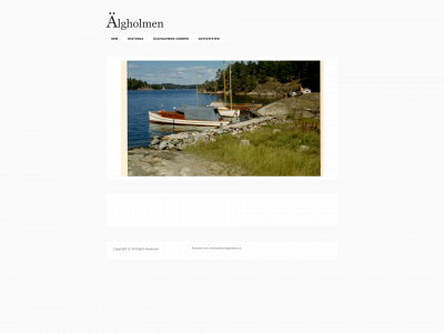 algholmen.se snapshot