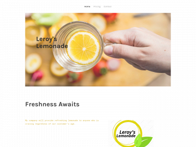 leroylemonade.weebly.com snapshot