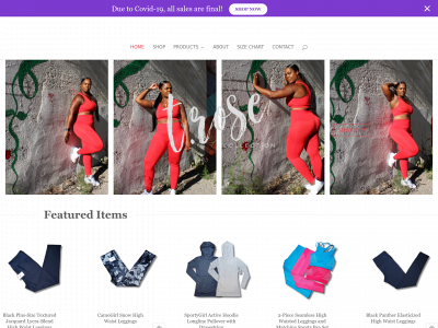 sportygirlactive.com snapshot