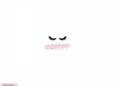 dazzlelashes.dk snapshot